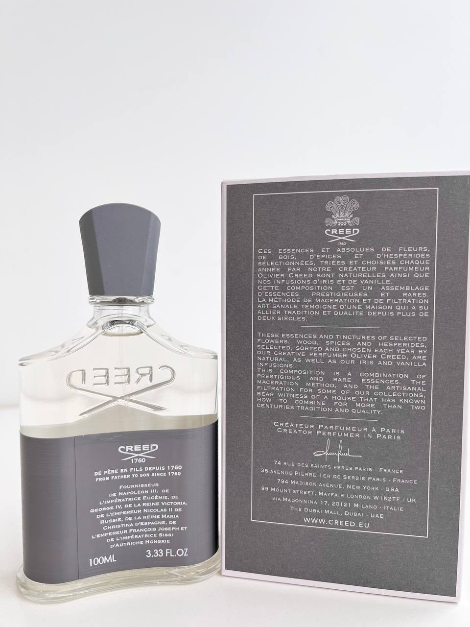 Creed aventus order colonge gray 100ml